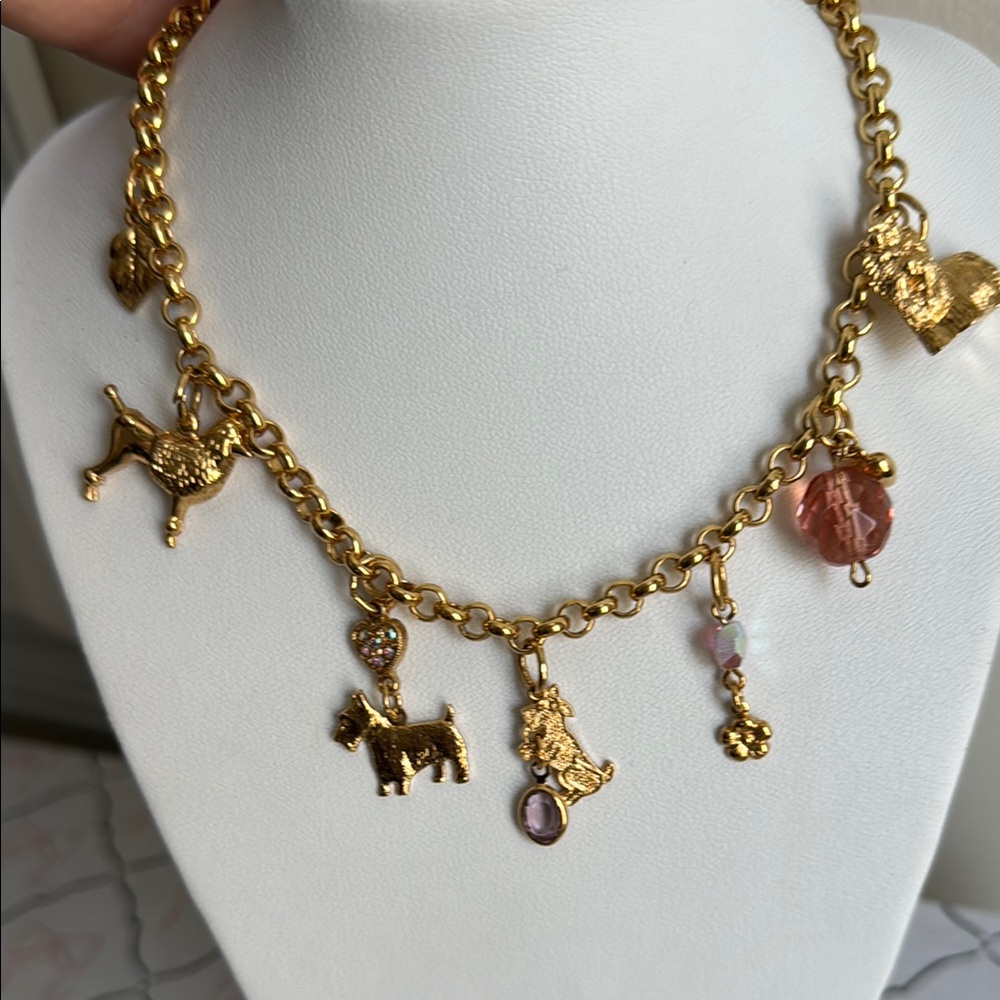 Kirk’s Folly Dog Charm Necklace